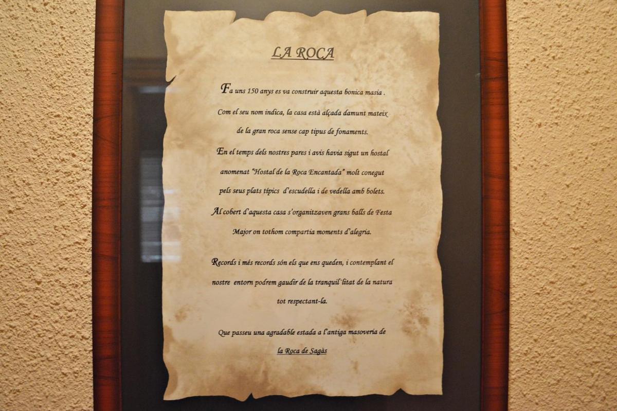 Masoveria La Roca Sagas Εξωτερικό φωτογραφία